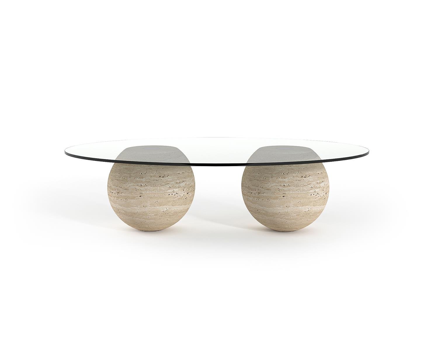 Travertine Coffee Table